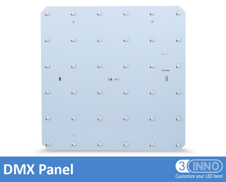 36 pixeles DMX Panel (15x15cm)