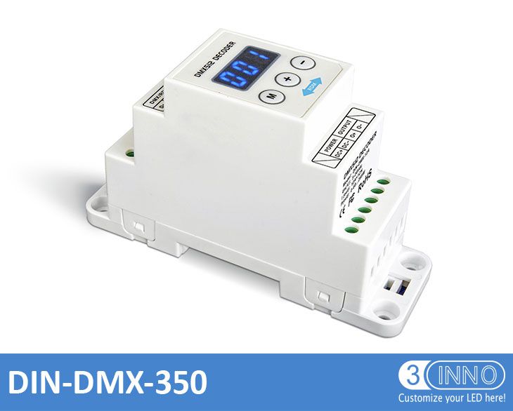 Decodificador DMX de corriente constante 3CH