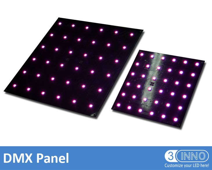 36 pixeles DMX Panel (30x30cm)